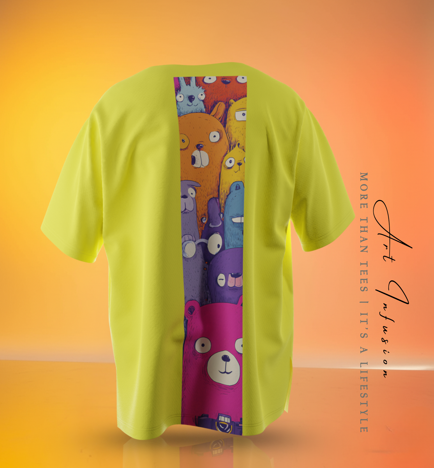 DArtInfusion | Cartoon Pop Character Graphic Tee (Unisex)