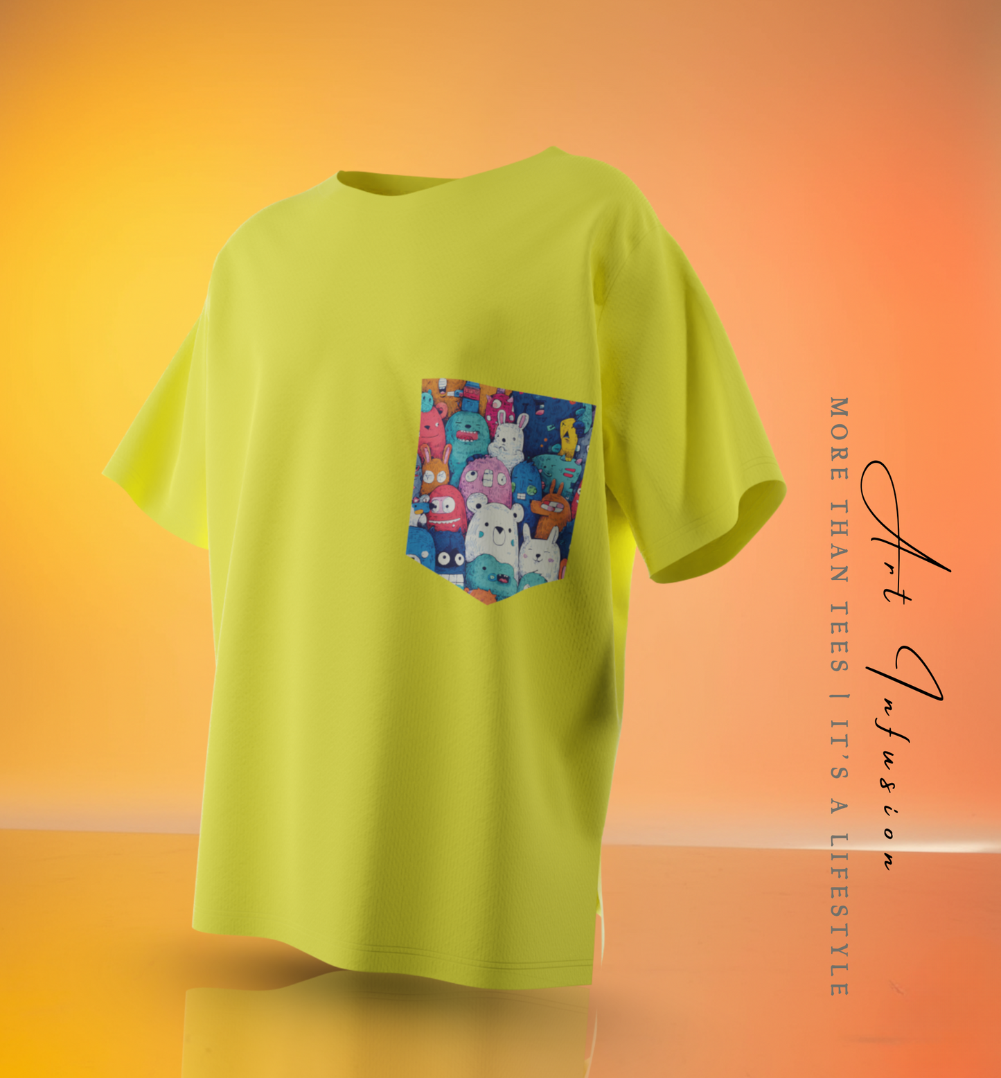 DArtInfusion | Cartoon Pop Character Graphic Tee (Unisex)