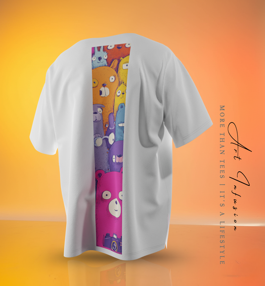 DArtInfusion | Cartoon Pop Character Graphic Tee (Unisex)