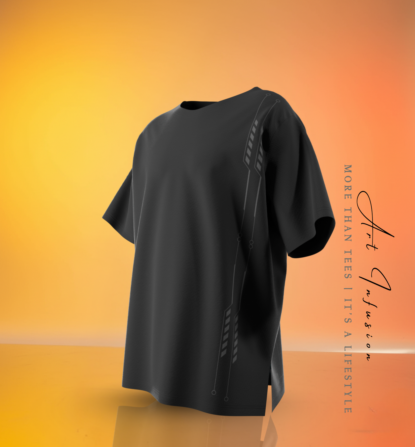 NeoBot Streetwear – Cyberpunk Robot Oversized Tee (Limited Edition)