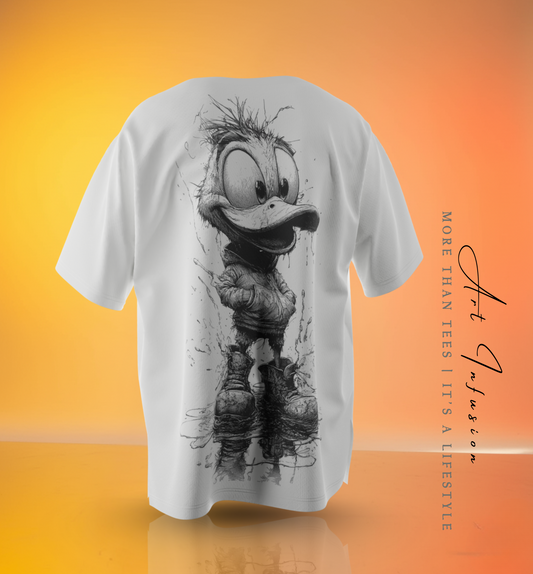 DArtInfusion | Sketch Duck Streetwear Graphic Tee (Unisex)