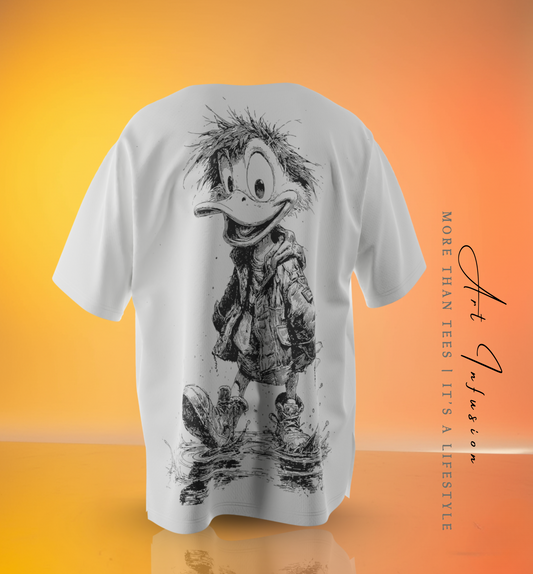 DArtInfusion | Sketch Duck Streetwear Graphic Tee (Unisex)